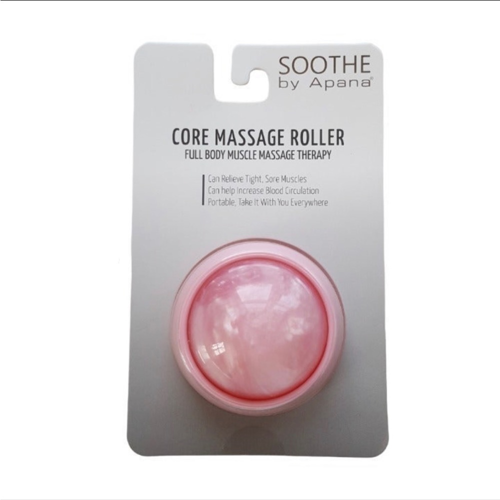 Pink nwt core massage roller full body muscle massage therapy